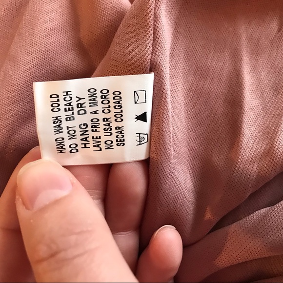 LAST 1! Crescent “Cindy” Babydoll Dress Dusty Rose - Picture 8 of 8